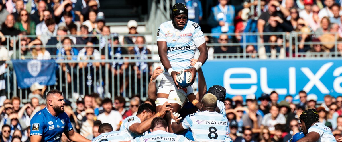 Top 14 – Le Racing 92 s’impose à Vannes en ouverture de la 5e journée de championnat et sort la tête de l’eau