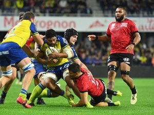 Top 14 - Clermont l'emporte de justesse face à Toulon et s'offre un bon bol d'air