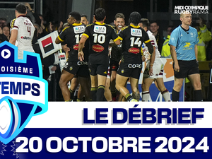 Direct. On débriefe la 7ème journée de Top 14 dans la Troisième Mi-Temps !