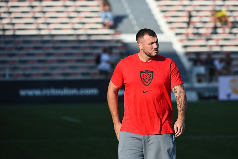Daniel Brennan au stade Mayol.