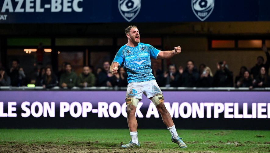 La joie de Lenni Nouchi après la victoire des siens.