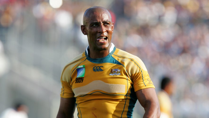 George Gregan lors de la Coupe du monde 2007, en France.