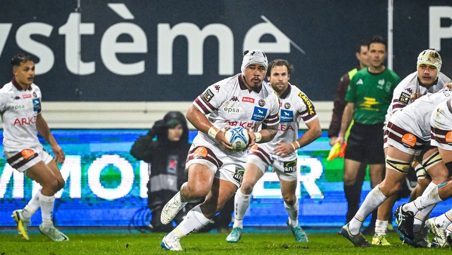 Tevita Tatafu a été tonitruant face à Castres