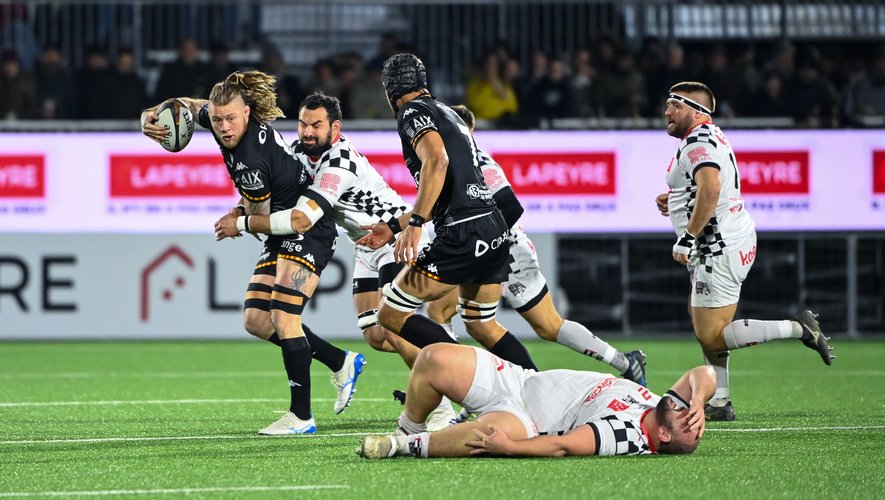 L’international anglais Teimana Harrison vit sa troisième saison sous le maillot noir provençal.