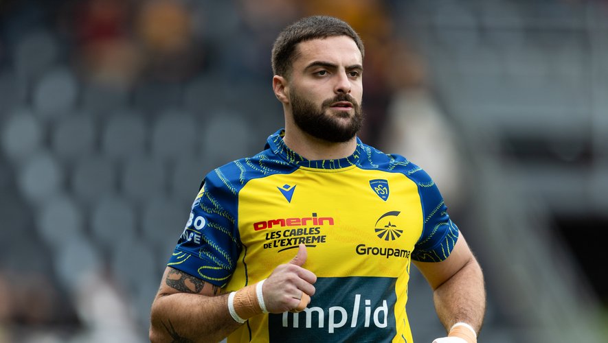 Lucas Tauzin a joué 7 saisons à Toulouse avant de rejoindre l’ASM Clermont.