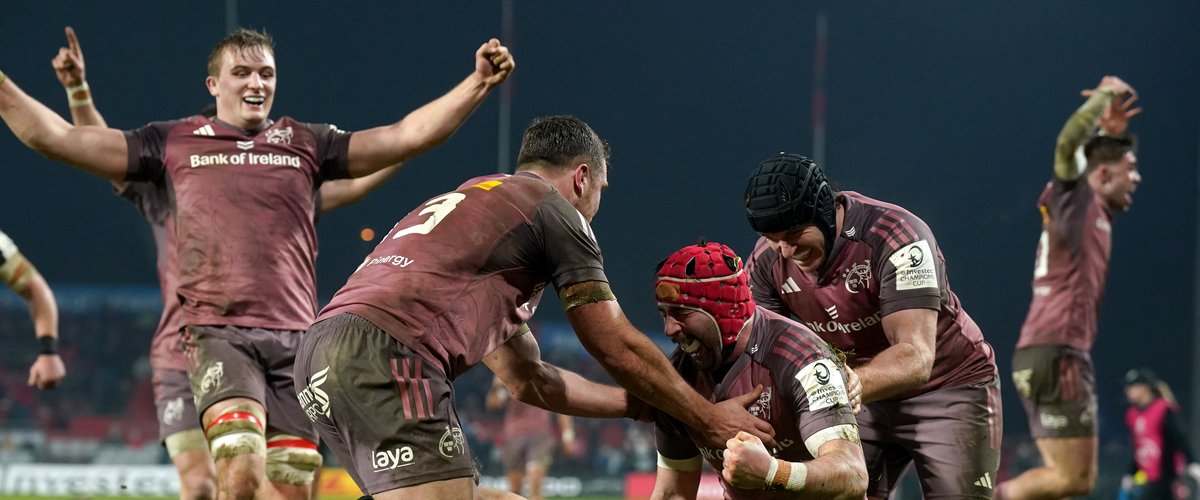 Champions Cup - Le Munster vient à bout des Saracens au Thomond Park