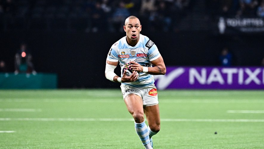 Gaël Fickou, trois-quarts centre du Racing 92, est forfait.