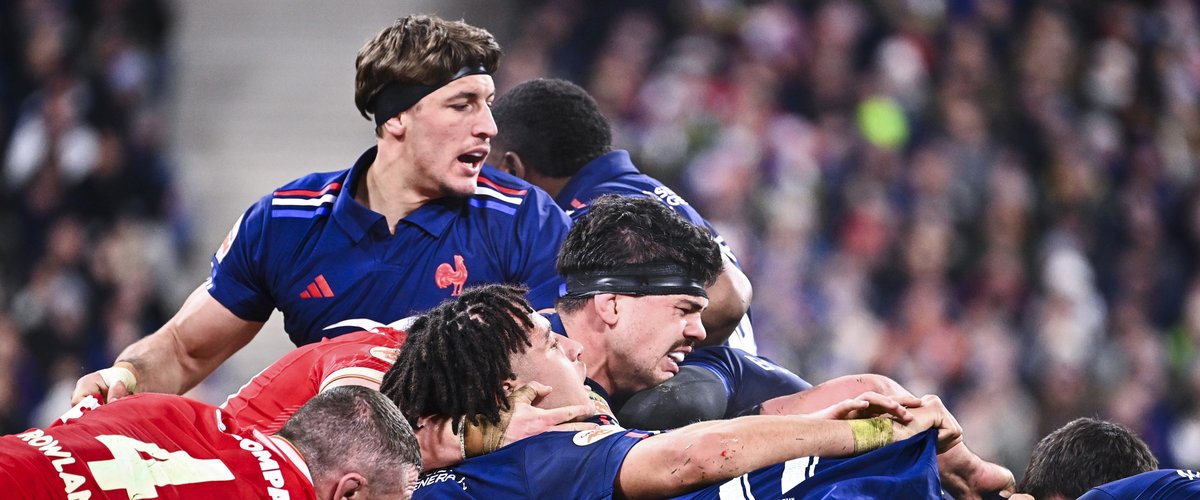 6 nations 2025 - Quelques sifflets et du travail de l'ombre : ce qu'il faut retenir des retours d'Oscar Jegou et Hugo Auradou avec le XV de France