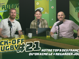 Vidéo. Gaël Fickou en invité exceptionnel de l’émission spéciale France – Angleterre ! Kick-Off Rugby #21