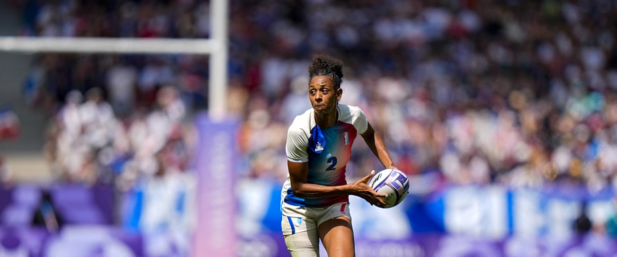 Sevens Vancouver – Anne-Cécile Ciofani (France) : Le BC Place de Vancouver est un environnement un peu particulier