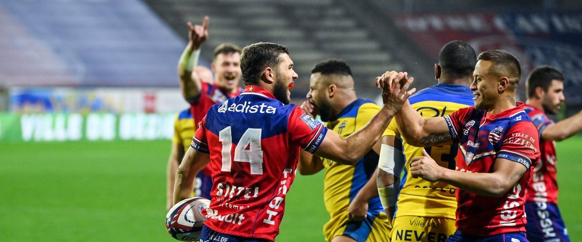 Pro D2 – Béziers s’impose avec le bonus offensif face à Nevers et conforte sa place dans le top 6