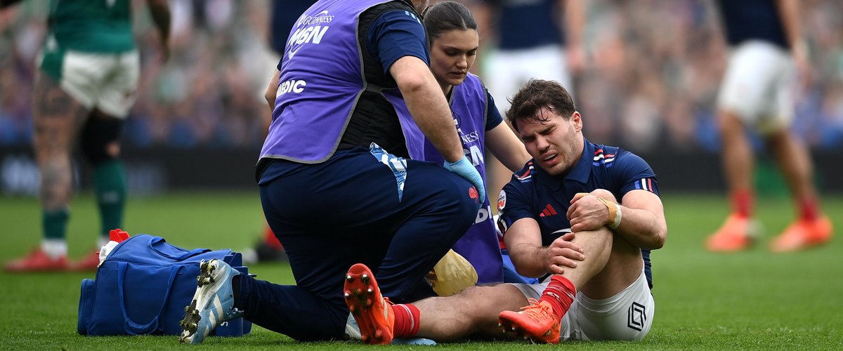 Irlande – XV de France – Forte suspicion de rupture du ligament croisé ...