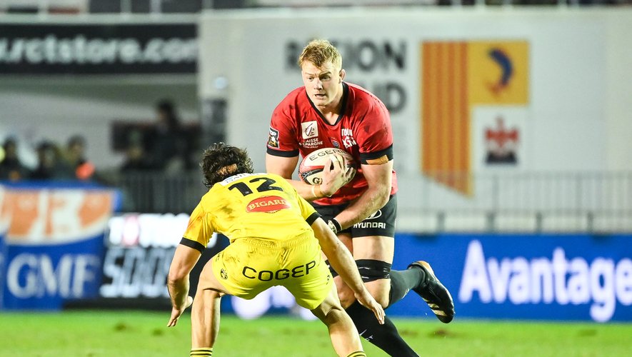 David Ribbans devrait mener le RCT face à Perpignan.
