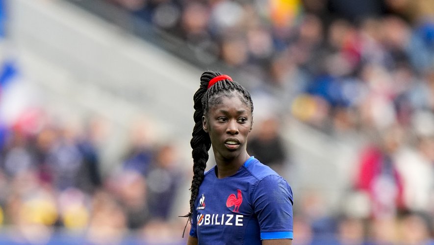 Nassira Konde Centre du Stade bordelais.