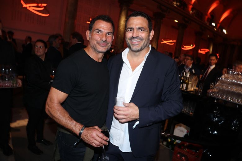 Marc Lievremont et Thomas Lievremont.