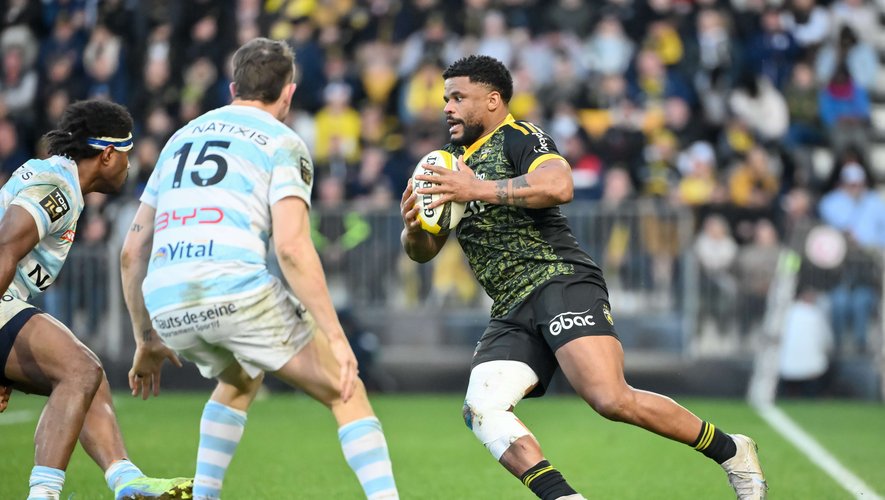 Jonathan Danty lors d'un match face au Racing 92.