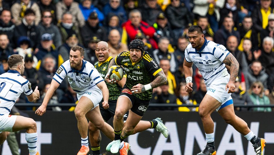 Jack Nowell et les Rochelais face à Castres.