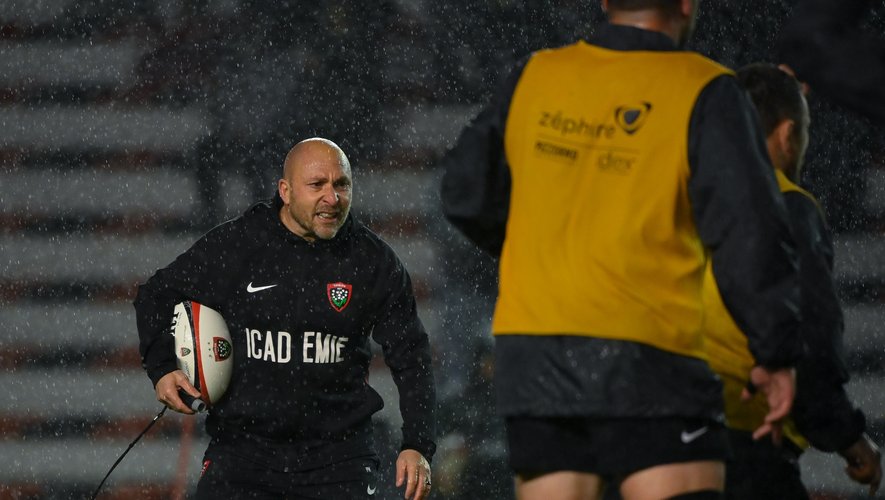 Pierre Mignoni, entraîneur du RCT.
