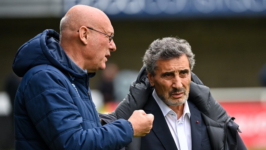 Bernard Laporte et Mohed Altrad.
