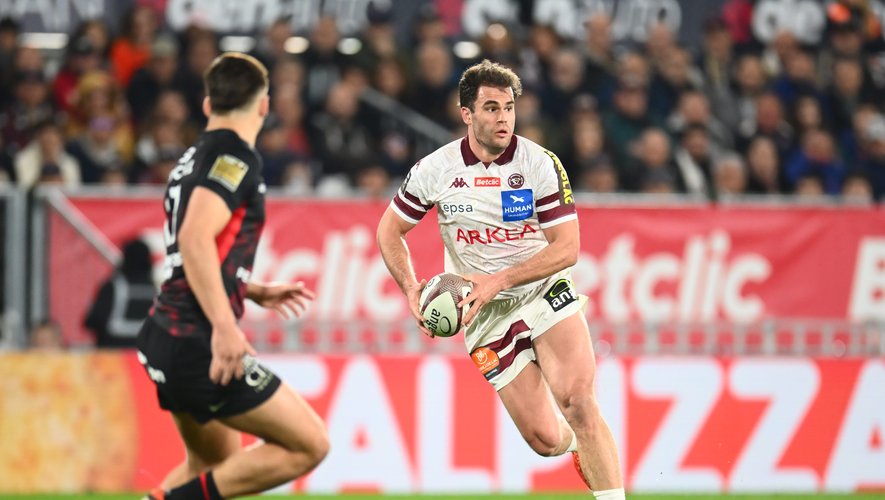 Damian Penaud a participé au succès de l’UBB face à Toulouse.