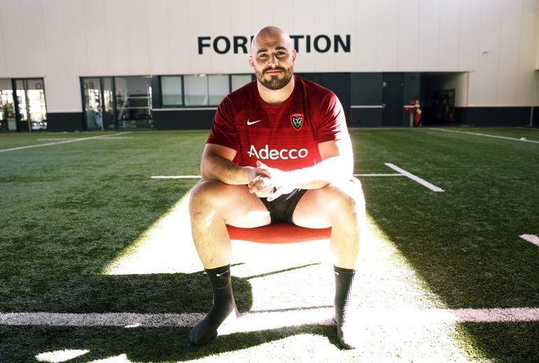 Au Campus du RCT, "Jibé" s'est confié avant d'affronter les Saracens à Mayol en 8e de finale de Champions Cup