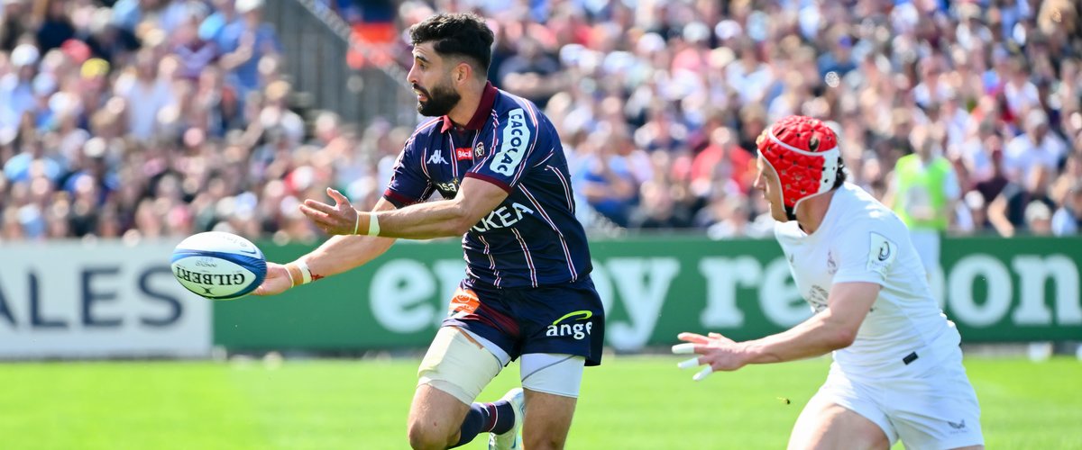 Vidéo. Champions Cup – Romain Buros (Bordeaux-Bègles) à la conclusion d’un superbe mouvement collectif