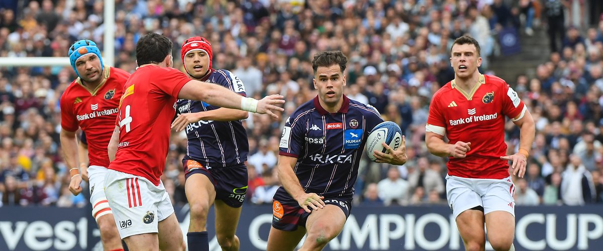 Champions Cup. Bordeaux-Bègles - Munster : revivez la qualification de l'UBB