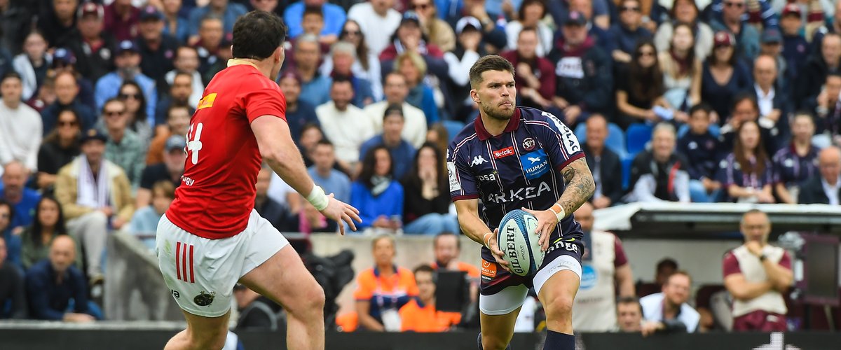 Champions Cup - L'Union Bordeaux-Bègles écarte le Munster et rejoint les demi-finales !