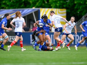 6 Nations féminin – Bousculées, les Bleues s’en sortent avec le bonus contre l’Italie