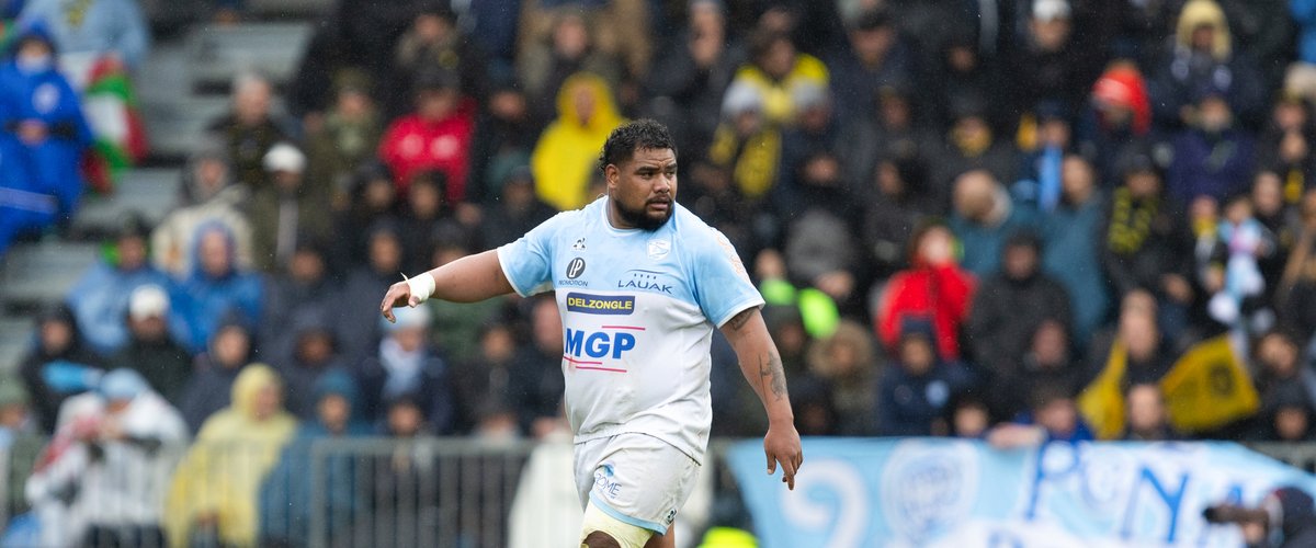 Top 14 – Bayonne : Tevita Tatafu opérationnel pour la réception de Pau, Guillaume Martocq s’est entraîné normalement