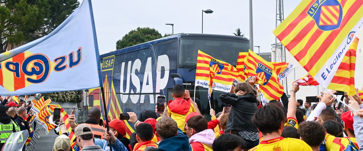 Top 14 - Pourquoi certains drapeaux et tambours de l'Usap n’ont pas pu entrer dans l'enceinte du GGL Stadium de Montpellier ?