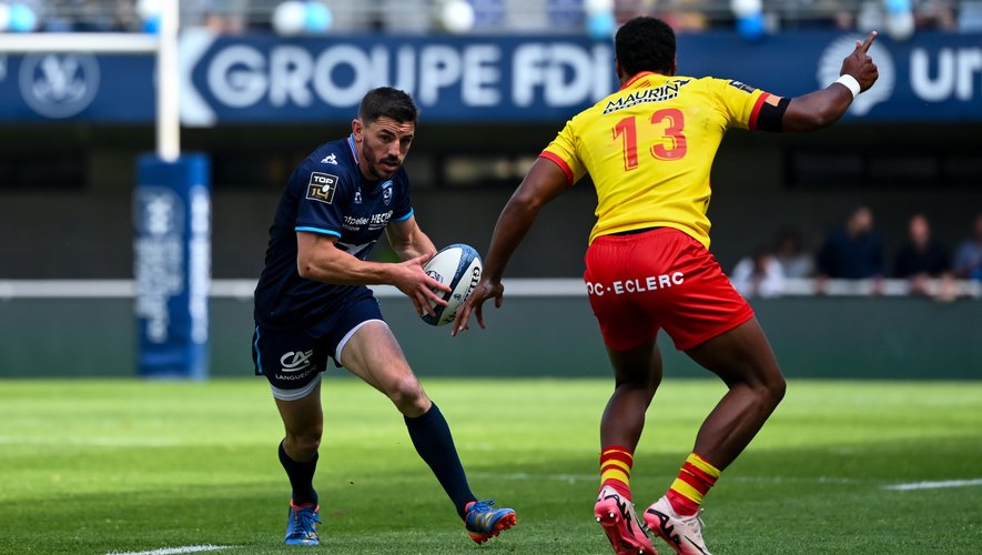Anthony Bouthier débutera le match face à l'UBB en tant que demi d'ouverture.