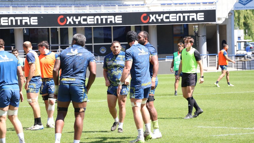 Top 14 - Giorgi Akhaladze et les Clermontois ont vite repris le chemin de l'entraînement.