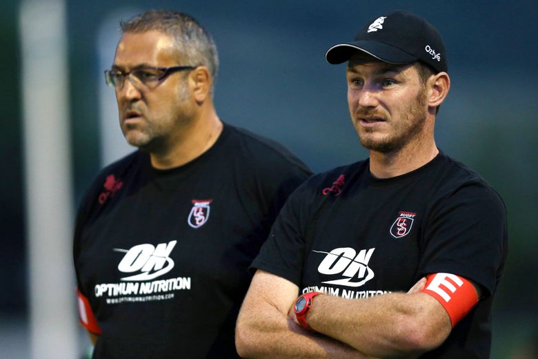 Top 14 - Frédéric Charrier était déjà l'adjoint de Christophe Urios en 2013, à Oyonnax.