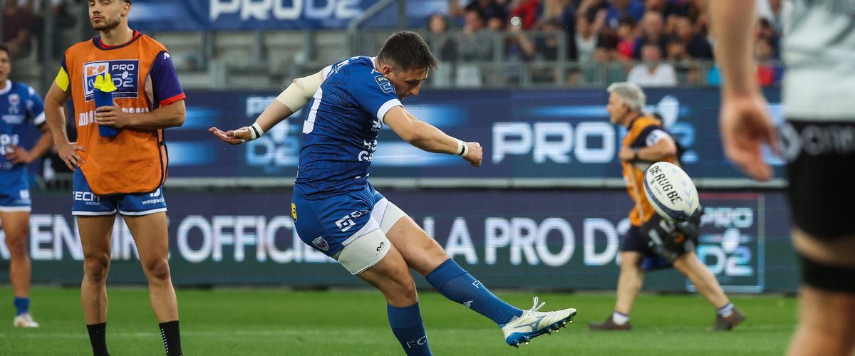 Sam Davis Rugby Pro D2 - Grenoble - Provence Rugby. L'homme de la demi-finale : Sam ...