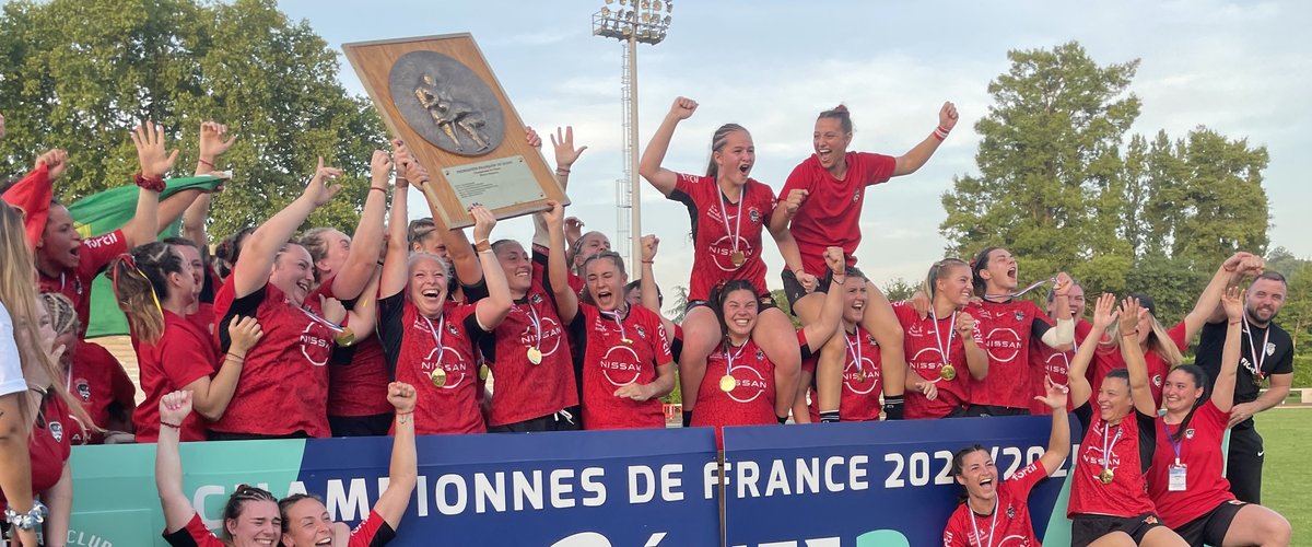 Élite 2 féminine – C’est magnifique, on n’a pas les mots, savoure Célia Roué, troisième ligne de Toulon Méditerranée