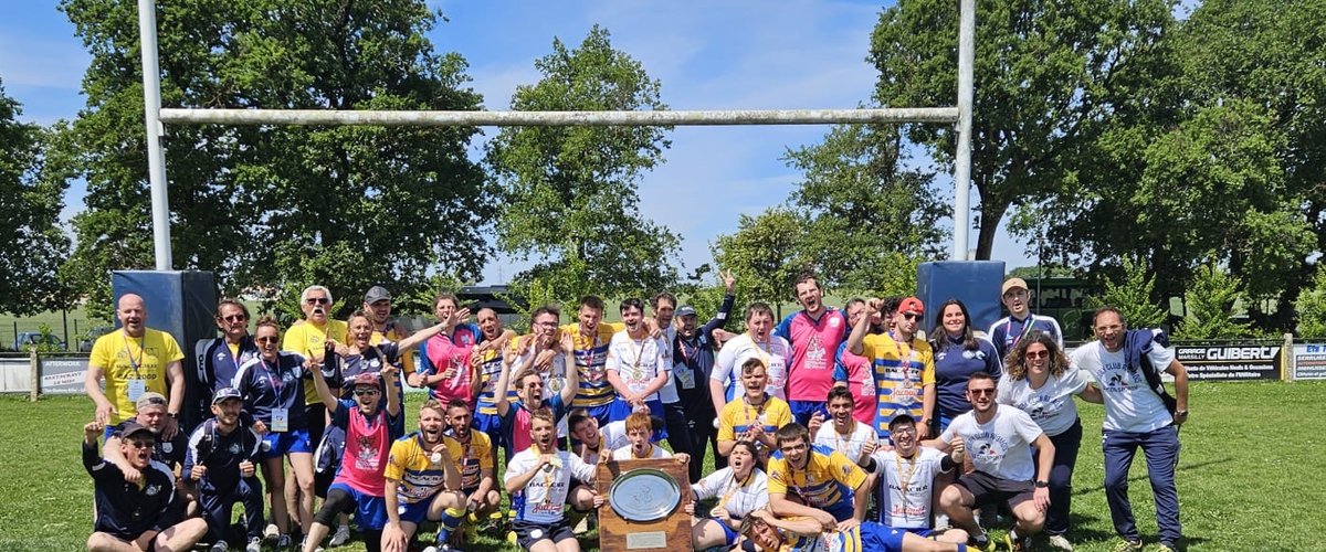 Amateurs - Rugby adapté. Riom cultive l’extraordinaire avec un titre en para rugby