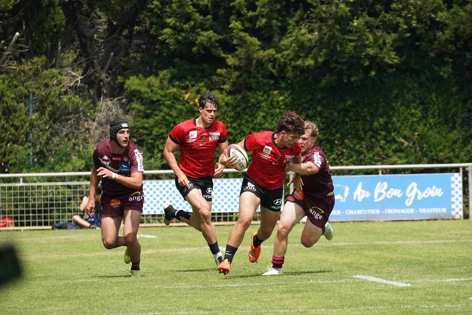 Toulonnais and Bordelo-Béglais clash in Leucate