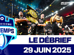 Top 14 – Revivez le debrief de l'incroyable finale remportée par Toulouse face à l’UBB dans "La Troisième Mi-Temps"