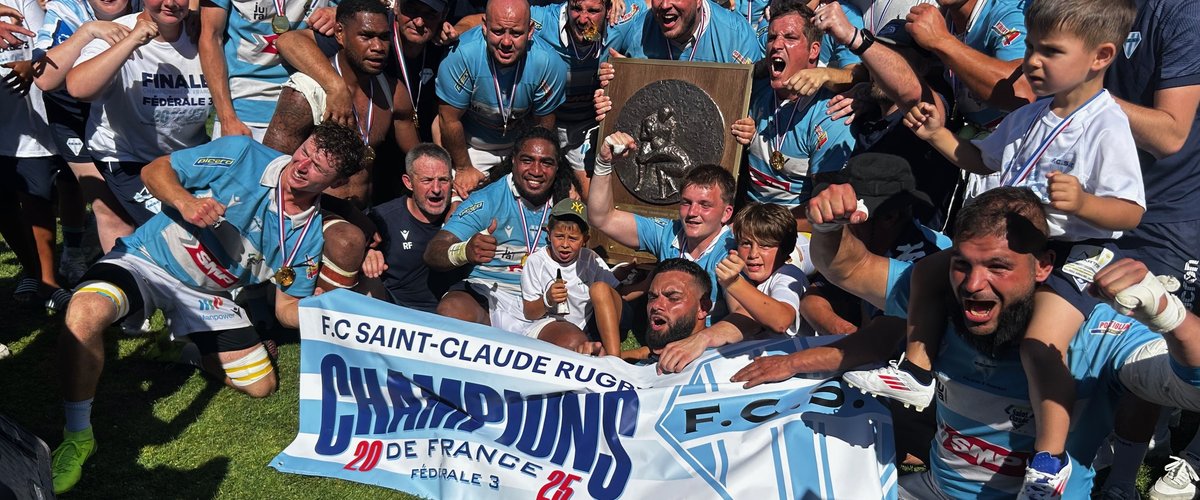Fédérale 3 - En finale, Saint-Claude renverse la montagne ruthénoise