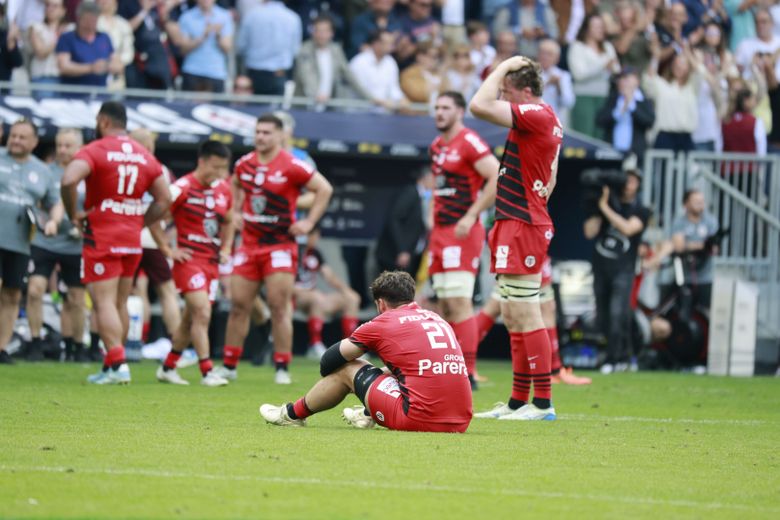 Les Toulousains ont su puiser dans la déception de la demie de Champions Cup (en bas à droite) pour ne pas reproduire les mêmes erreurs.