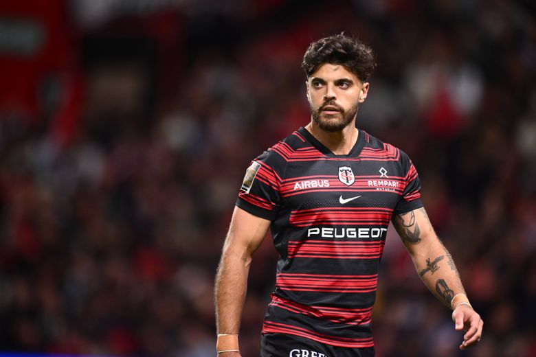 Romain Ntamack, demi d'ouverture du Stade toulousain.