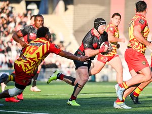 Top 14 – En mode diesel, Lyon fait craquer Perpignan et s’adjuge le bonus offensif