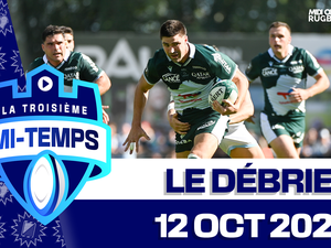 Direct. Une Section paloise séduisante, un Louis Carbonel décisif... Suivez "La Troisième Mi-Temps" !