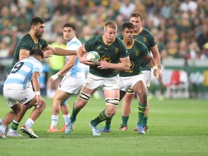 Oscars Midi Olympique. Pieter Steph du Toit reçoit l'oscar Monde