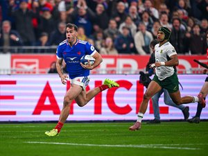 Vidéo. France – Afrique du Sud. Revivez les essais des Bleus face aux Springboks lors du match de la tournée d’automne