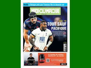 "Tout sauf Pacifique" à la Une du Midi Olympique de ce vendredi 14 novembre