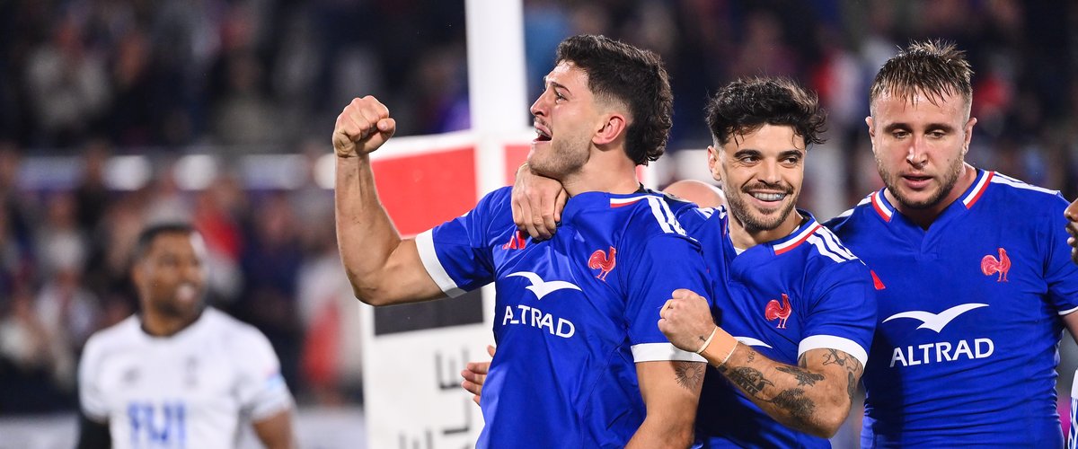 Vidéo. France – Fidji. Revivez les essais du XV de France contre les Fidji