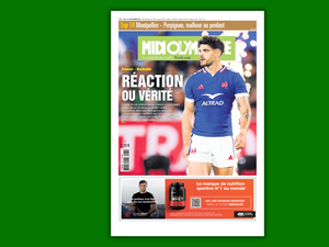 "Réaction ou vérité" à la Une du Midi Olympique ce vendredi 21 novembre
