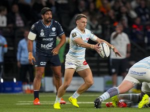 Top 14 – Mené à la pause, le Racing l’emporte avec le bonus offensif face à Bayonne